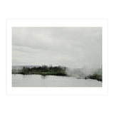 A boy on the boat in the geothermal lake - Iceland  (Print Only) thumbnail