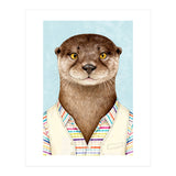 Otter Portrait in Jacket (Print Only) thumbnail