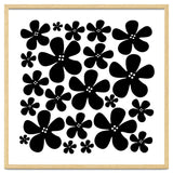 Black Flowers Pattern thumbnail