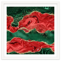 Christmas Glitter Agate Texture 01