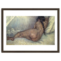 Dutch school. Naked woman. 1887. Oil on canvas (38 x 61 cm). Paris, private collection.