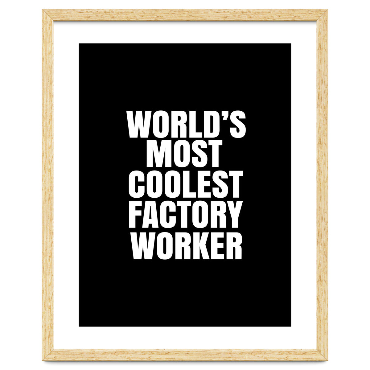 World's most coolest factory worker