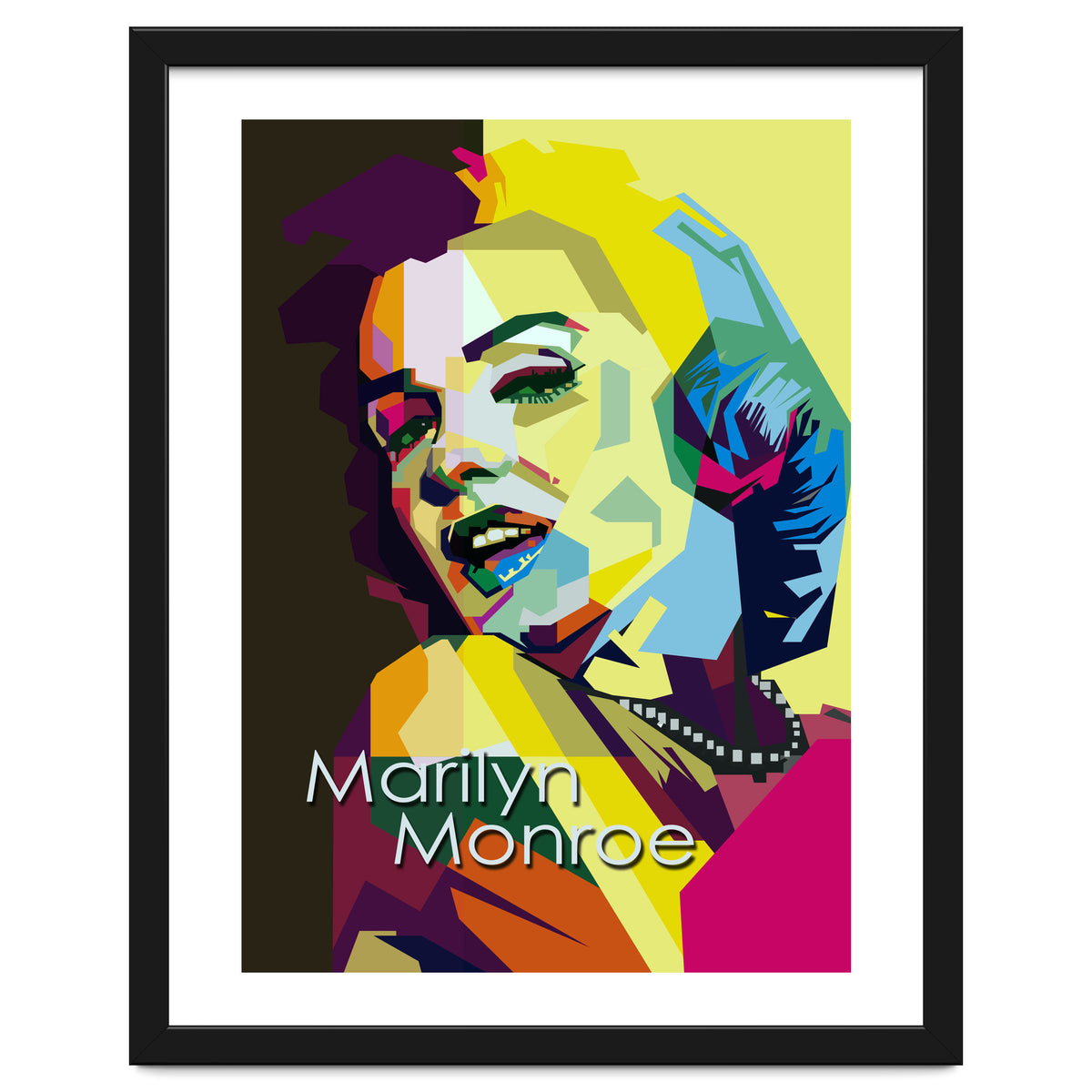 Marilyn Monroe Beauty Actress Pop Art Wpap