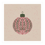 Christmas globe with branches (Print Only) thumbnail