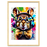 Chipmunk In Headphones, Graffiti thumbnail