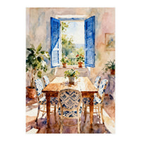 Matisse Inspired Dinning Room (Print Only)