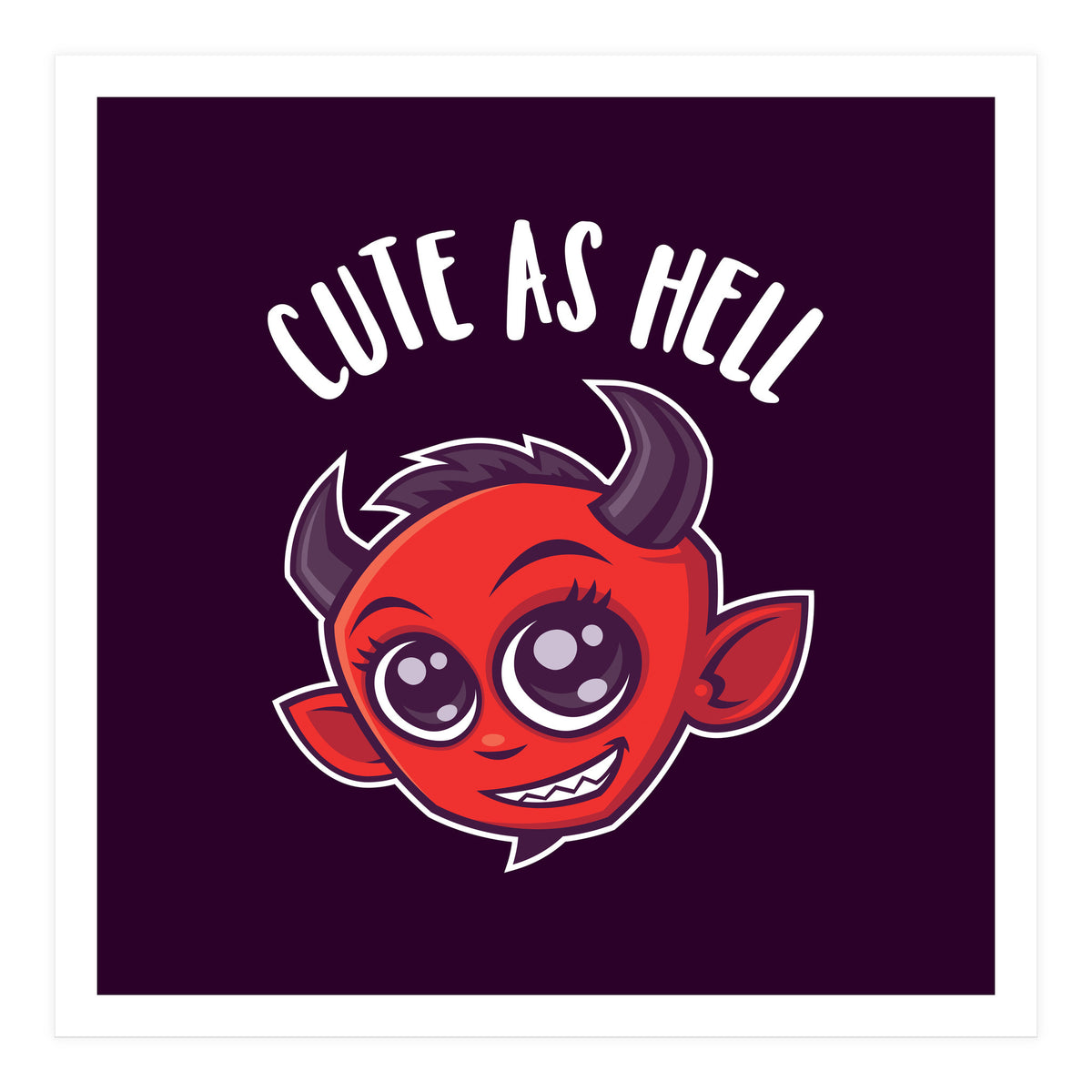 Cute as Hell Devil (Print Only)