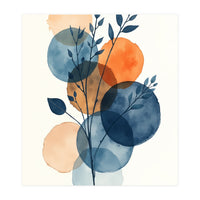 Flower Abstract Botanical (Print Only)