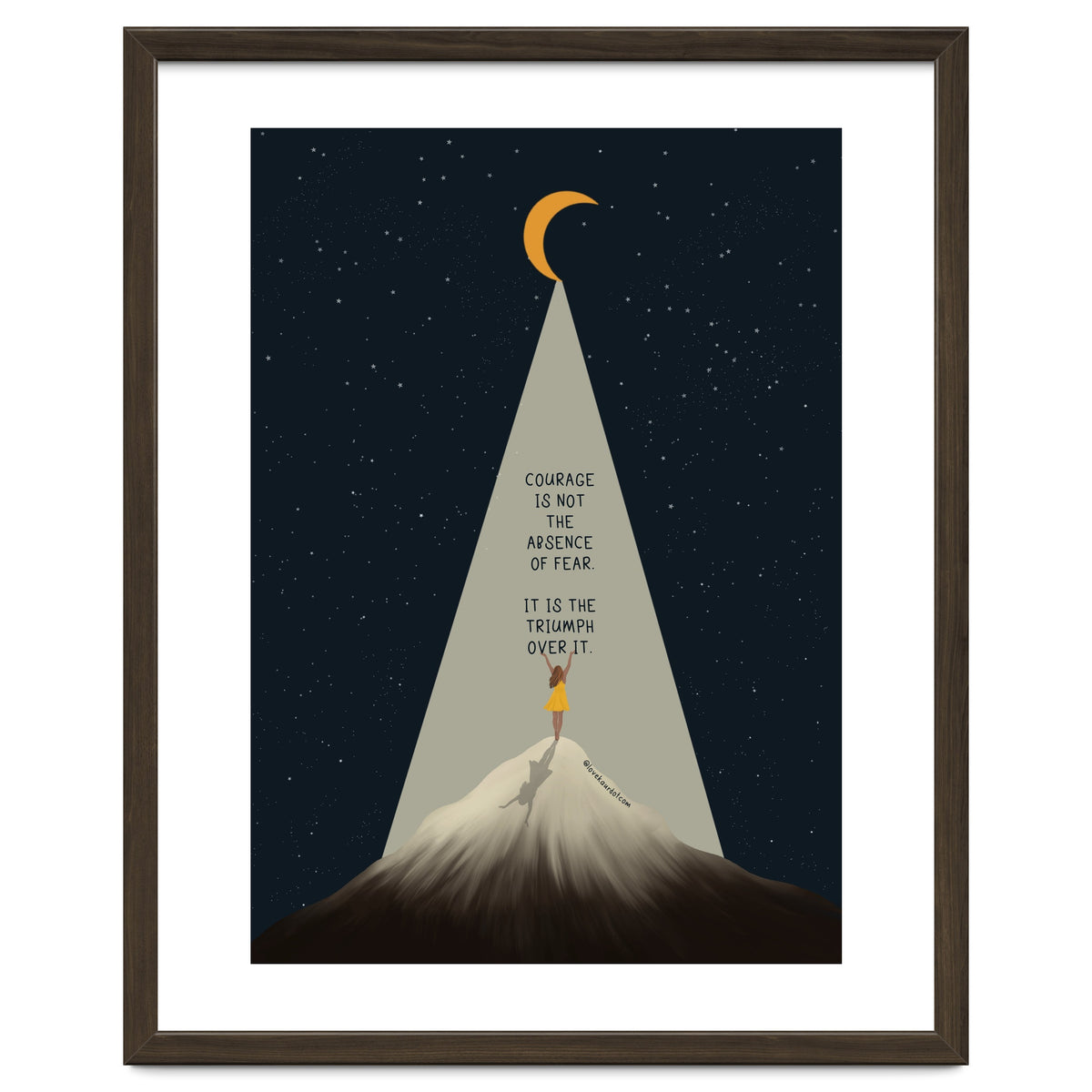 Courage Is Not The Absence Of Fear