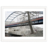 Fishing man under the bridge thumbnail