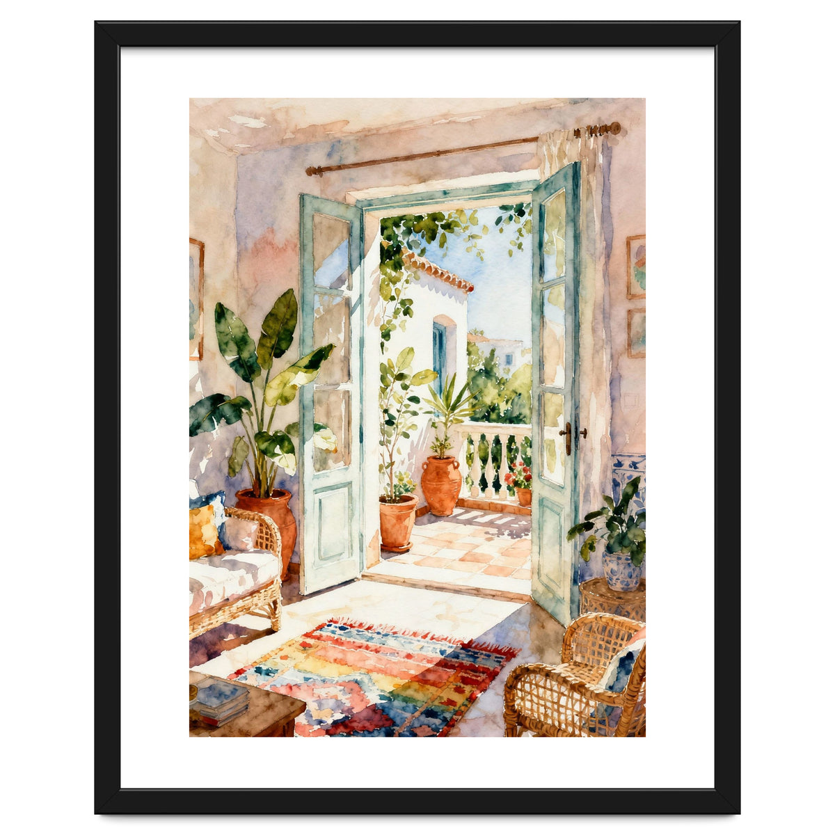 Matisse Inspired Living Room