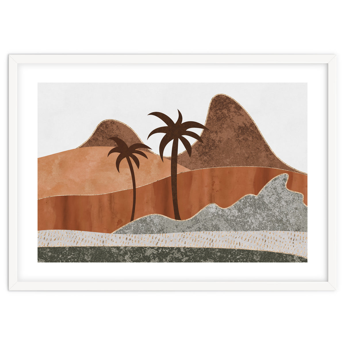 Abstract Landscape Desert Dream