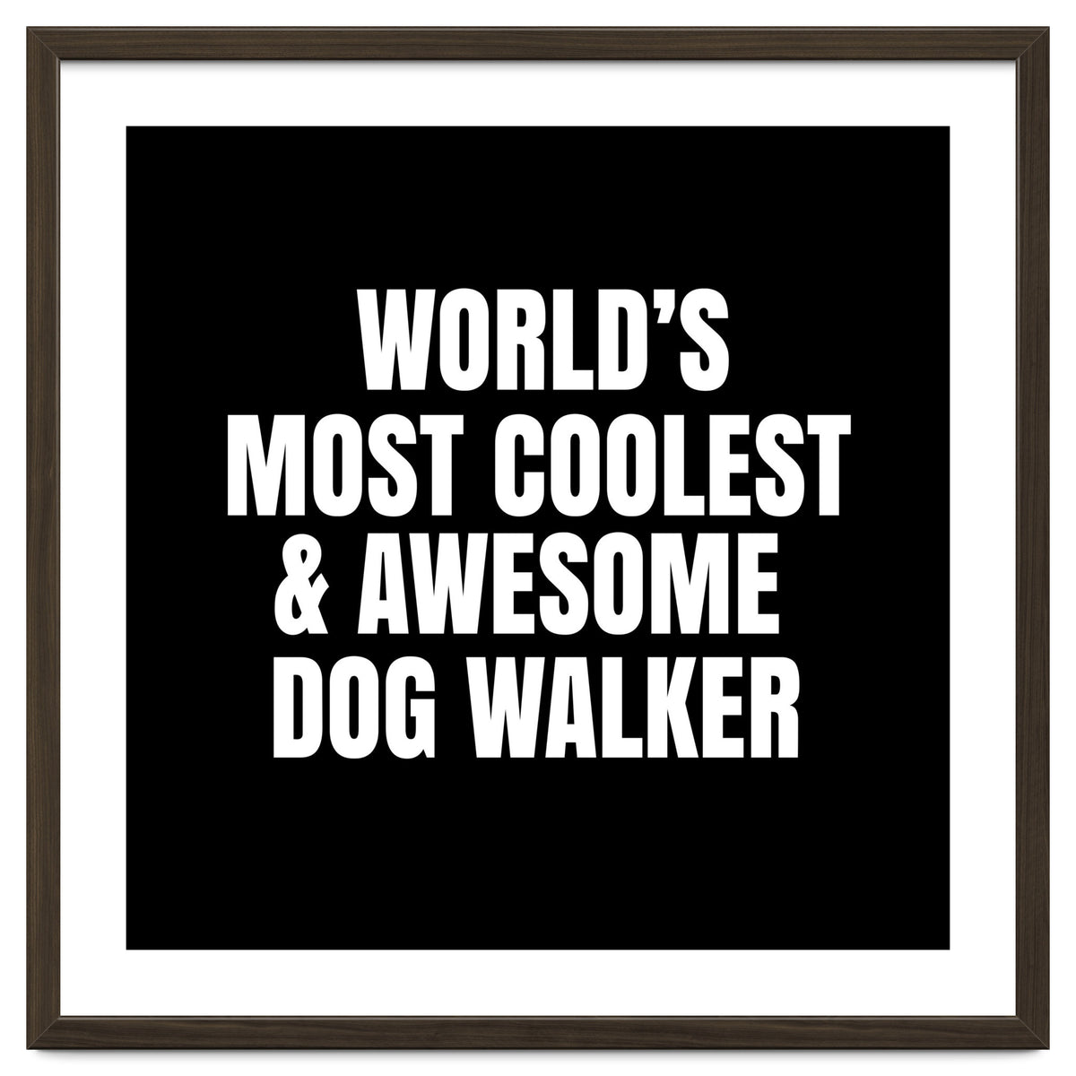 World's most coolest and awesome dog walker