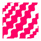 Slanting Pink Wavy Pattern (Print Only) thumbnail
