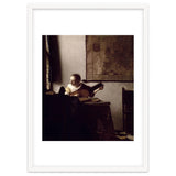 'The Lute Player', 1663-1664, Oil on canvas, 51,4 x 45,7 cm. thumbnail