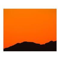 Sunset over the Mountains of Eilat I (Print Only)