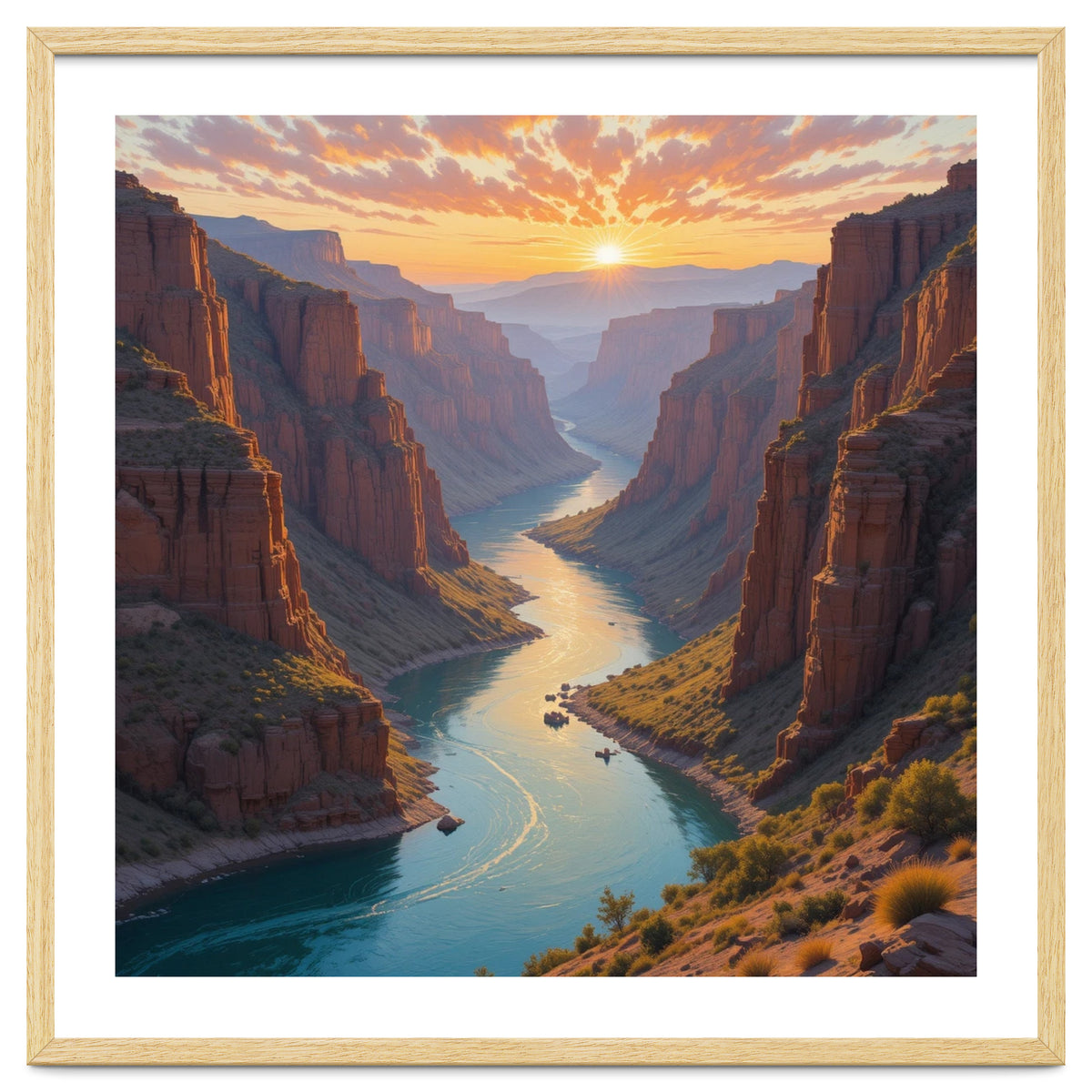 The Golden Arteries of the Earth