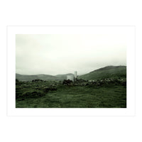 Tank in the grassland - Iceland (Print Only)