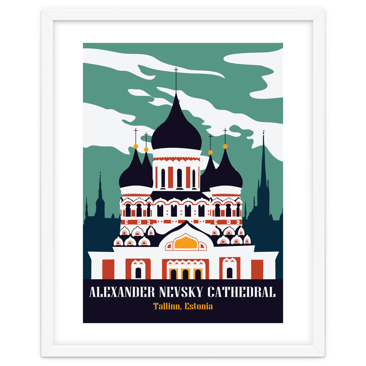 Alexander Nevsky Cathedral, Talinn, Estonia