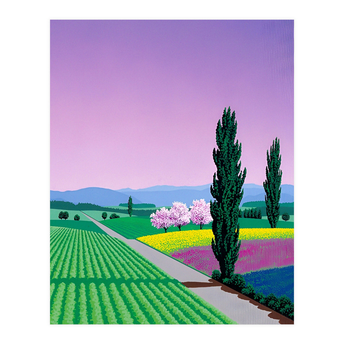 Hiroshi nagai - The Heavenly Landscape (Print Only)