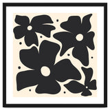 Abstract Monochrome Flowers 3 thumbnail