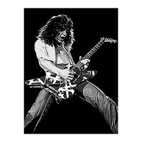 Eddie Van Halen American Rock Guitarist Legend (Print Only)