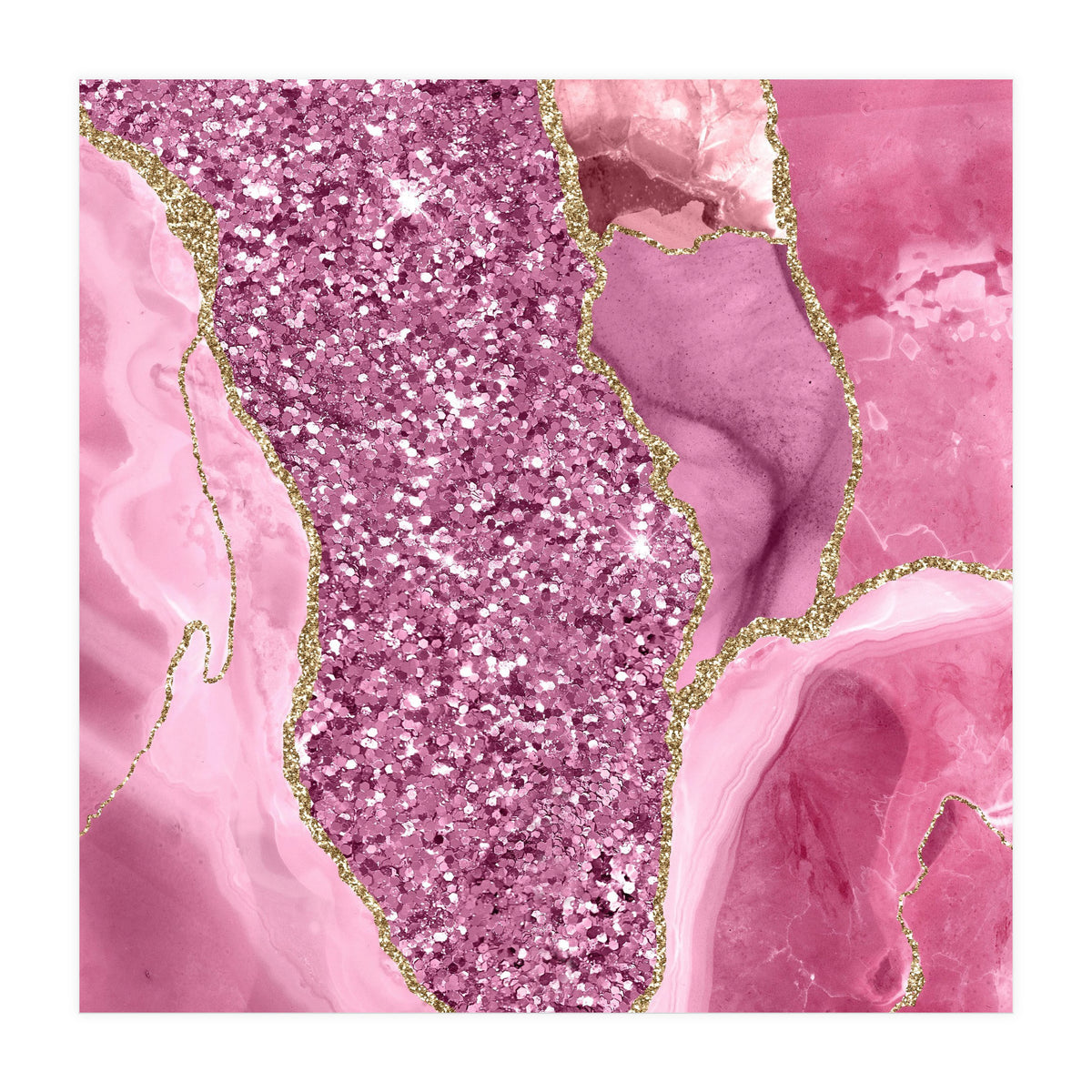 Agate Glitter Dazzle Texture 03 (Print Only)