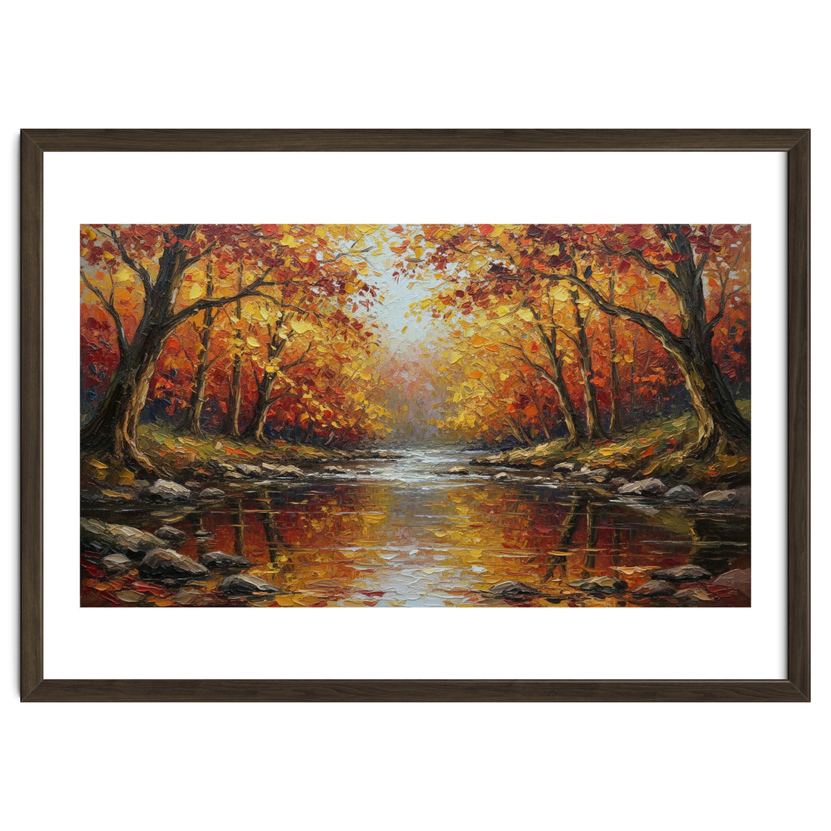 Golden Autumn Creek