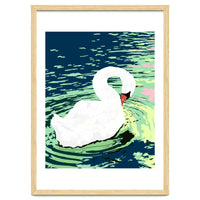 Self Reliance, Swan Birds Painting, Self Esteem Self Love Positivity, Proud Freedom Independence Wildlife Animals