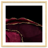 Burgundy & Gold Agate Texture 05 thumbnail