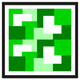 Green Abstract Square Tiles thumbnail
