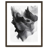 Abstract Black And White Wavy Lines Forming Organic Shapes thumbnail
