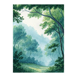 Misty Forest Canopy (Print Only) thumbnail