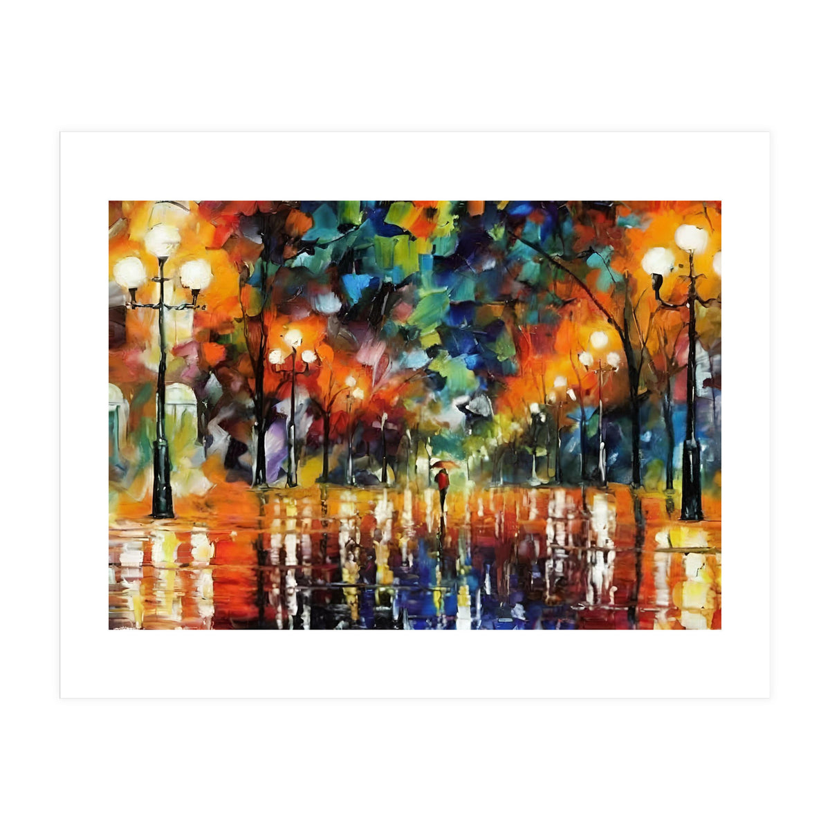 Nature Abstract Urban Tree (Print Only)