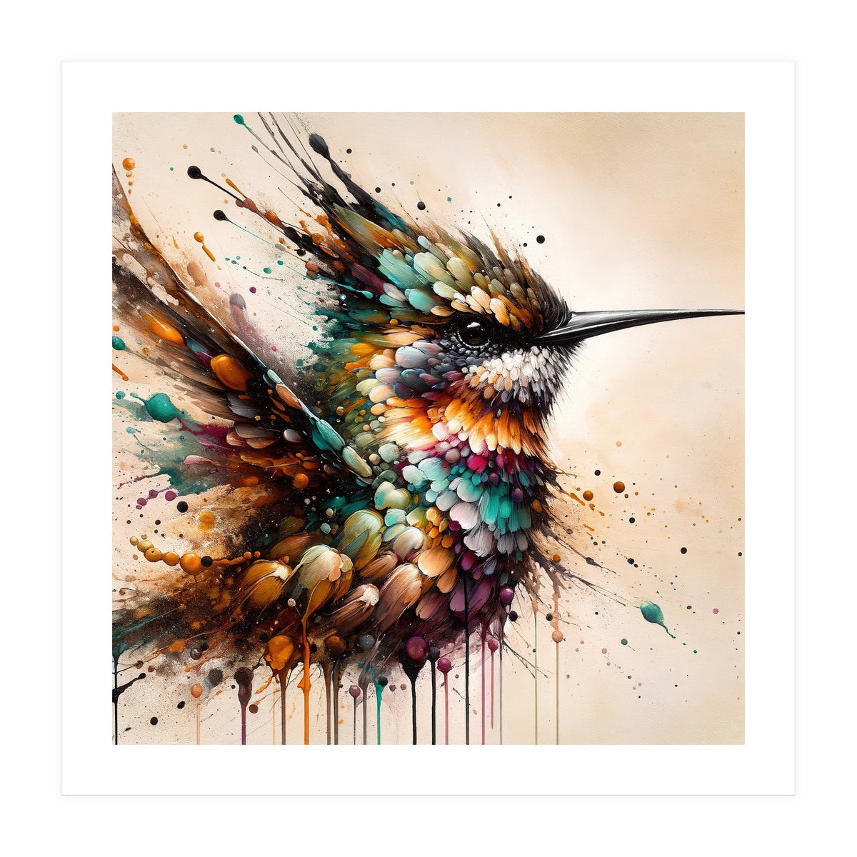 Powerful Hummingbird (Print Only)