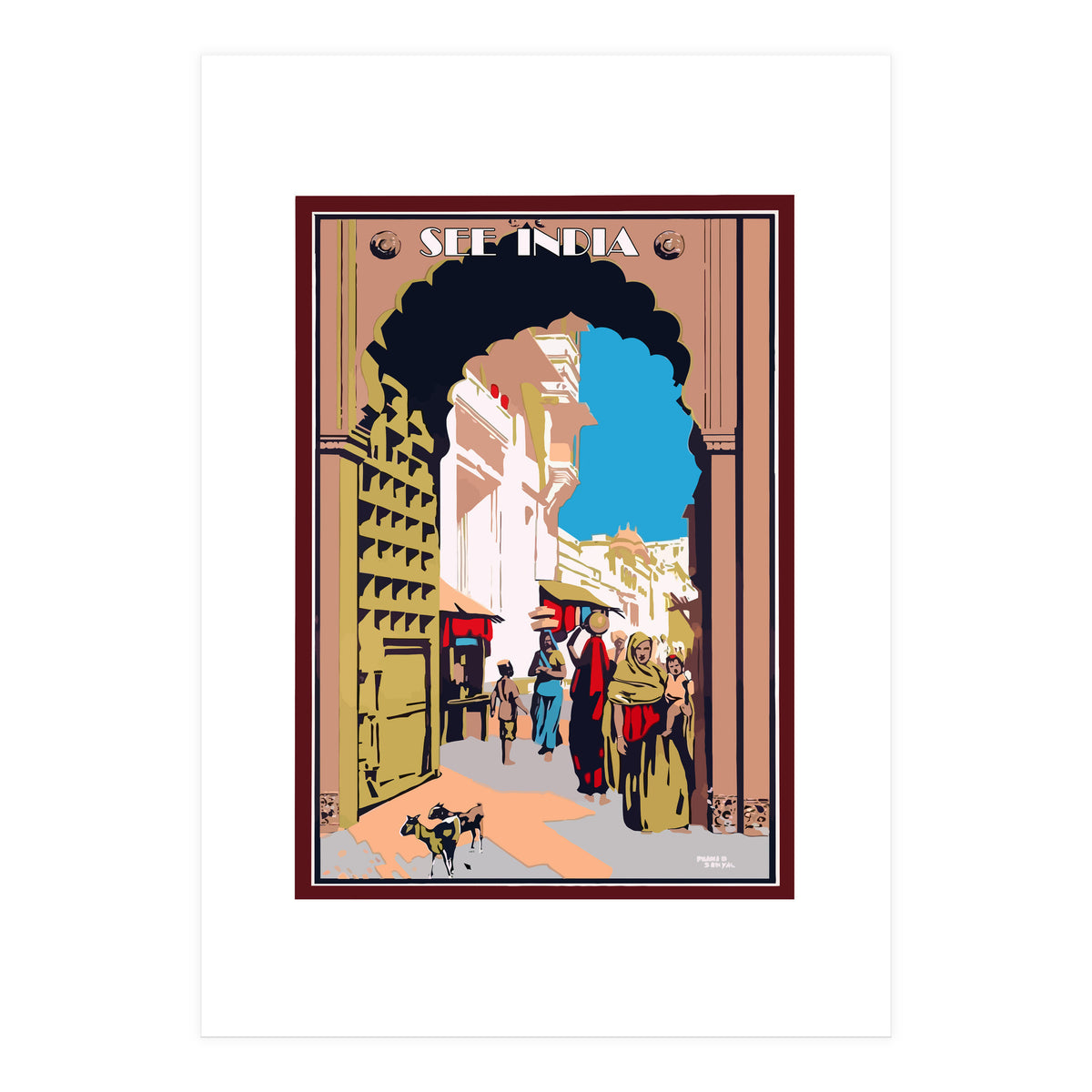 India, at the Gate (Print Only)