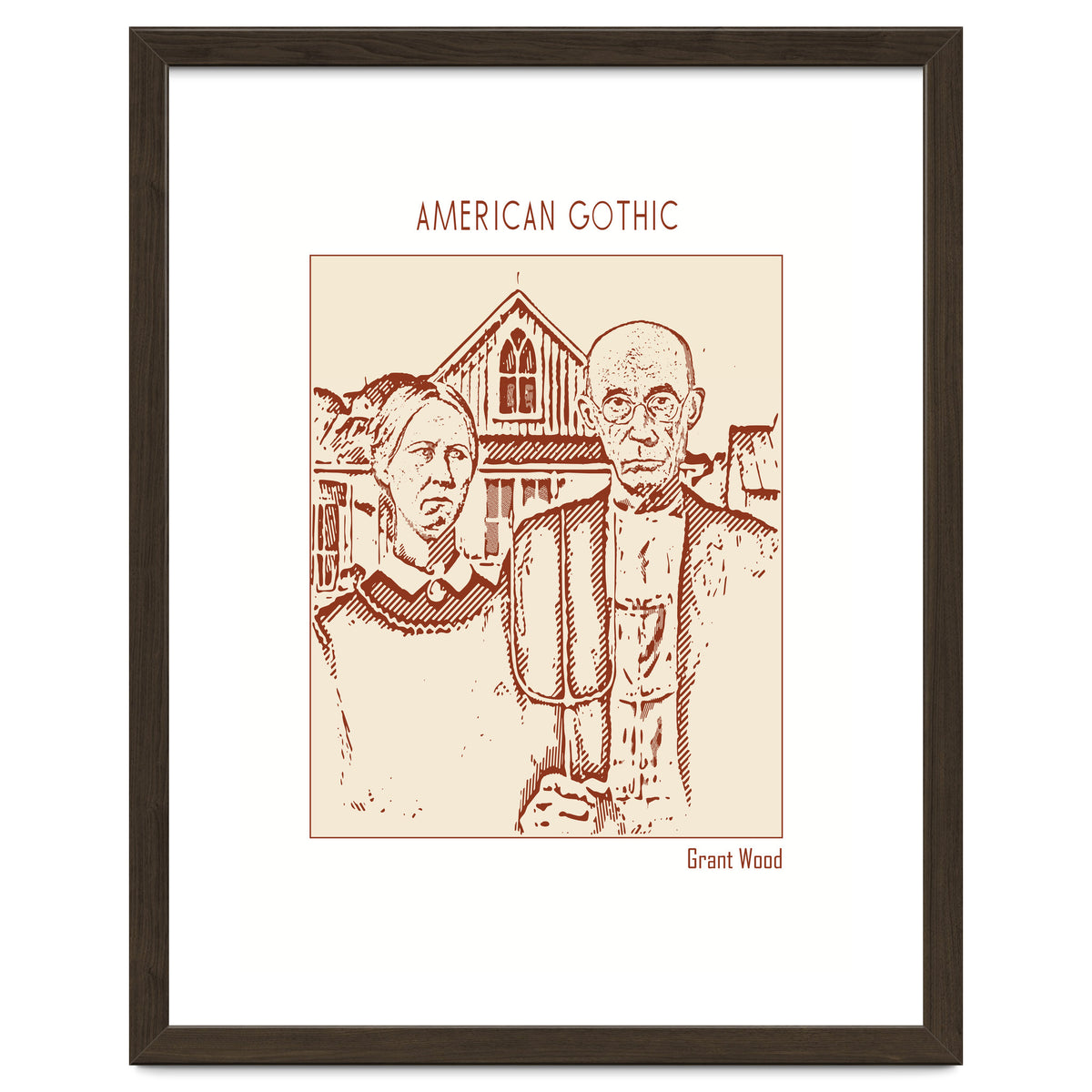 American Gothic – Grant Wood