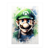 Luigi Super mario (Print Only) thumbnail