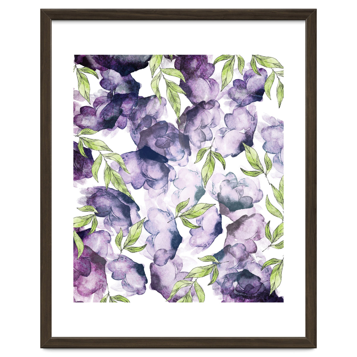Watercolor + Ink Florals