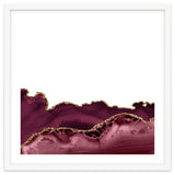 Burgundy & Gold Agate Texture 30 thumbnail