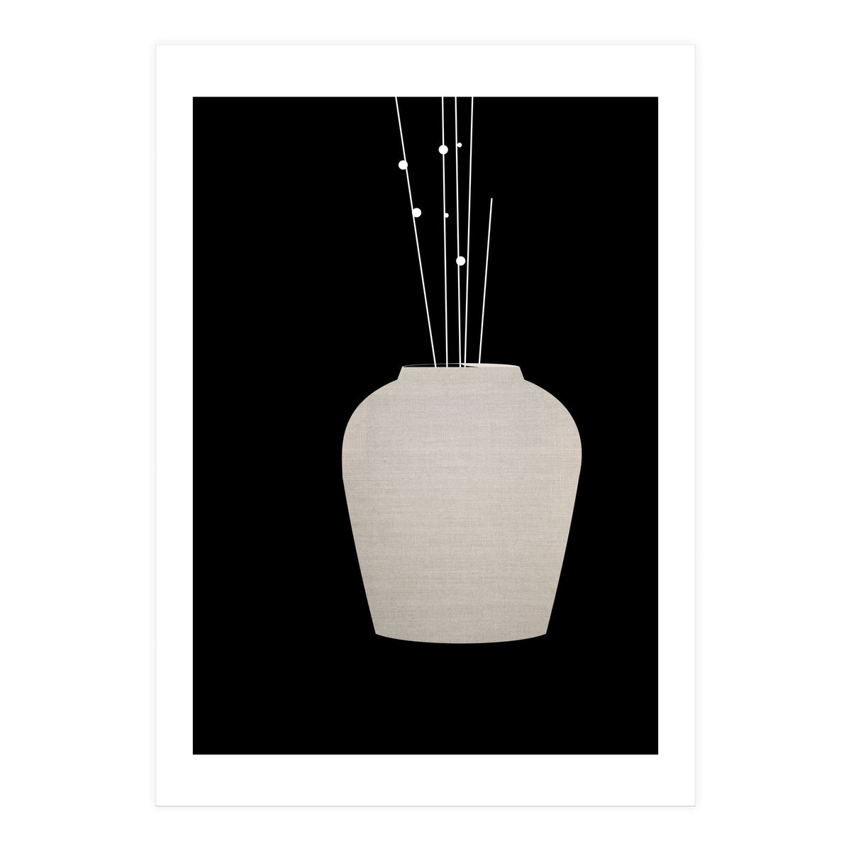 Vase Decoration  (Print Only)