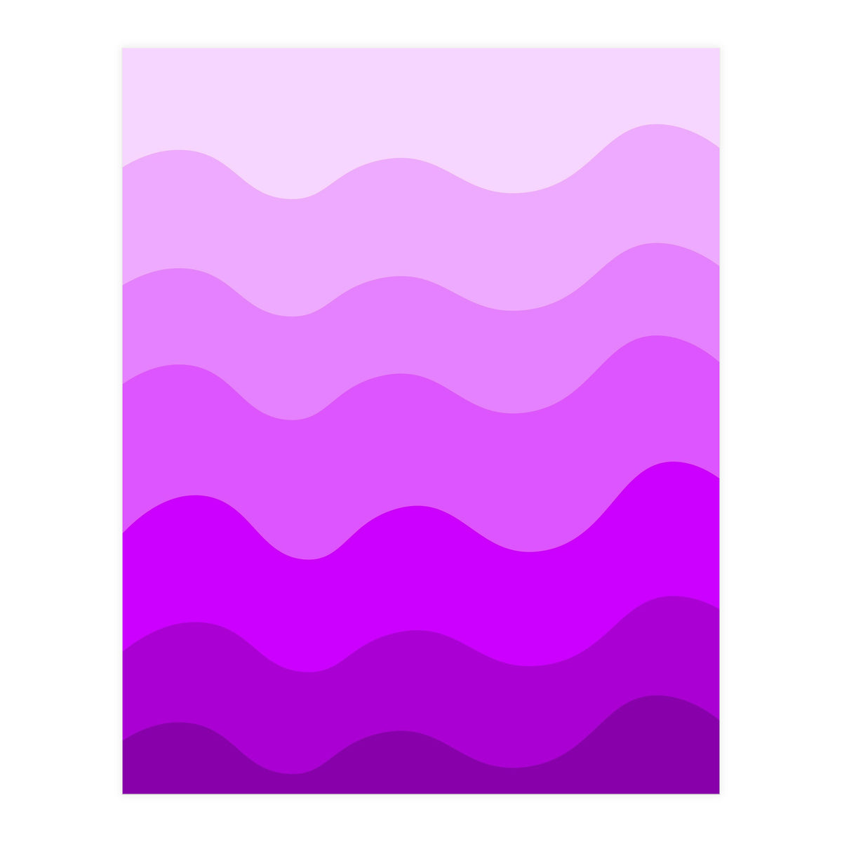 Purple gradient design (Print Only)