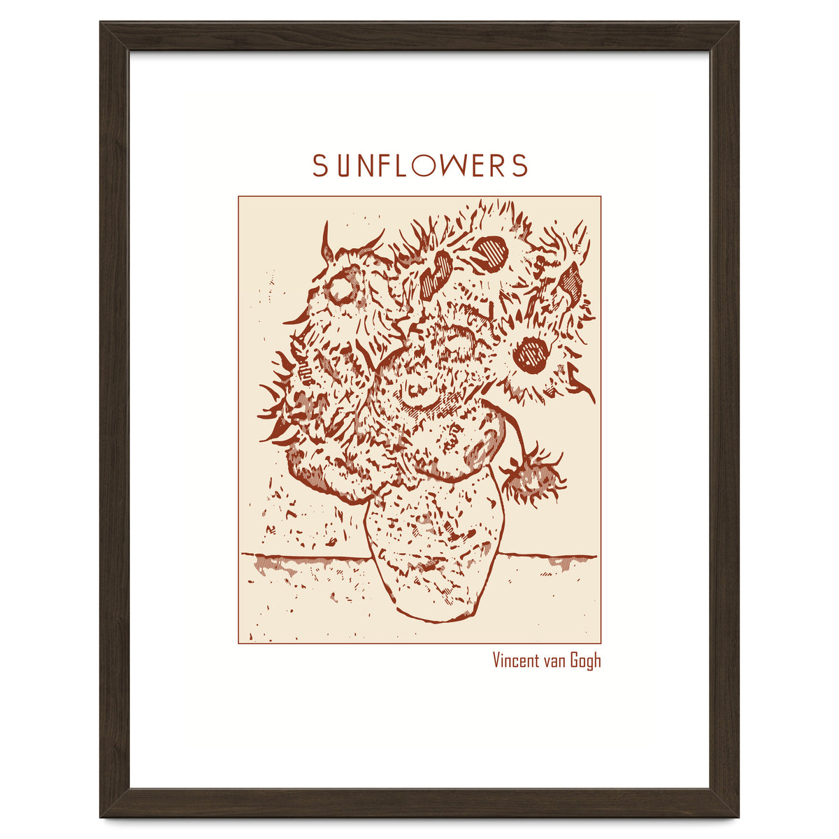 Sunflowers – Vincent Van Gogh