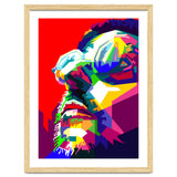 Leon The Professional Hollywood Actor Pop Art WPAP thumbnail