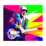 Joe Satriani Rock Guitar Instrumental Pop Art WPAP   (Print Only) thumbnail