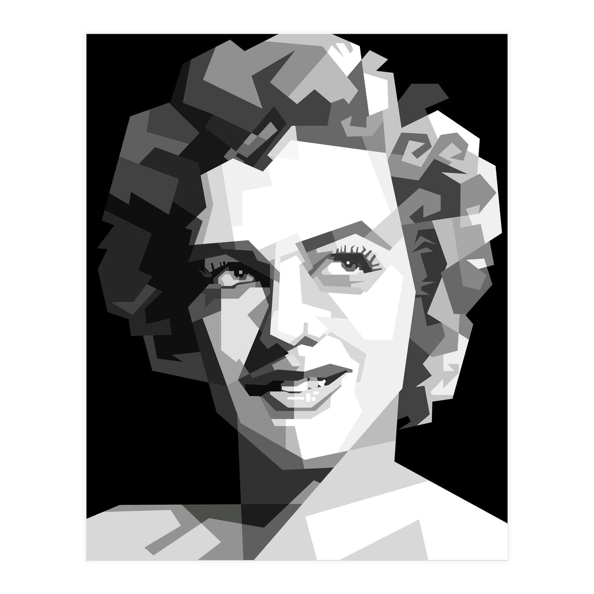 Marilyn Monroe 60s Hollywood Stars Movie (Print Only)