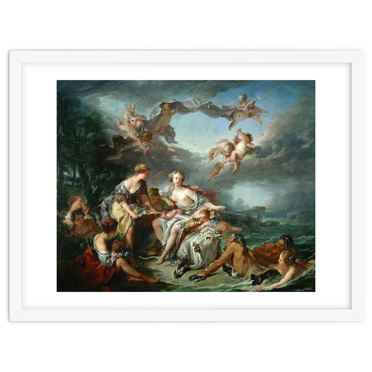 The rape of Europa, 1747. FRANCOIS BOUCHER.
