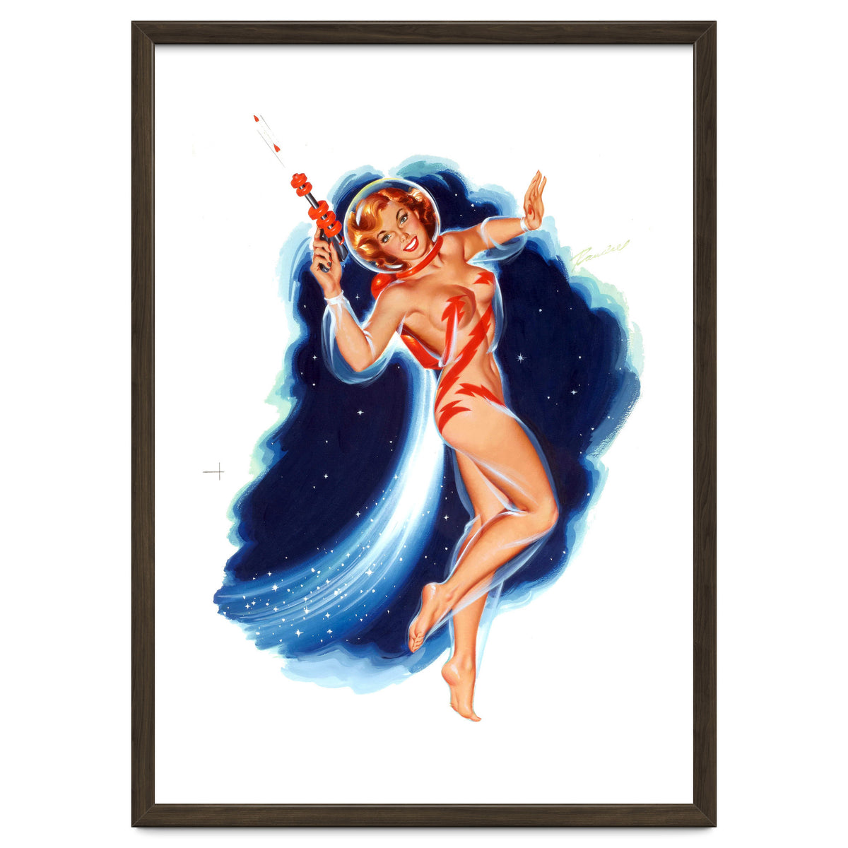 Pinup Astronaut Girl