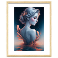 The Beauty of a Woman in an Exotic Pose