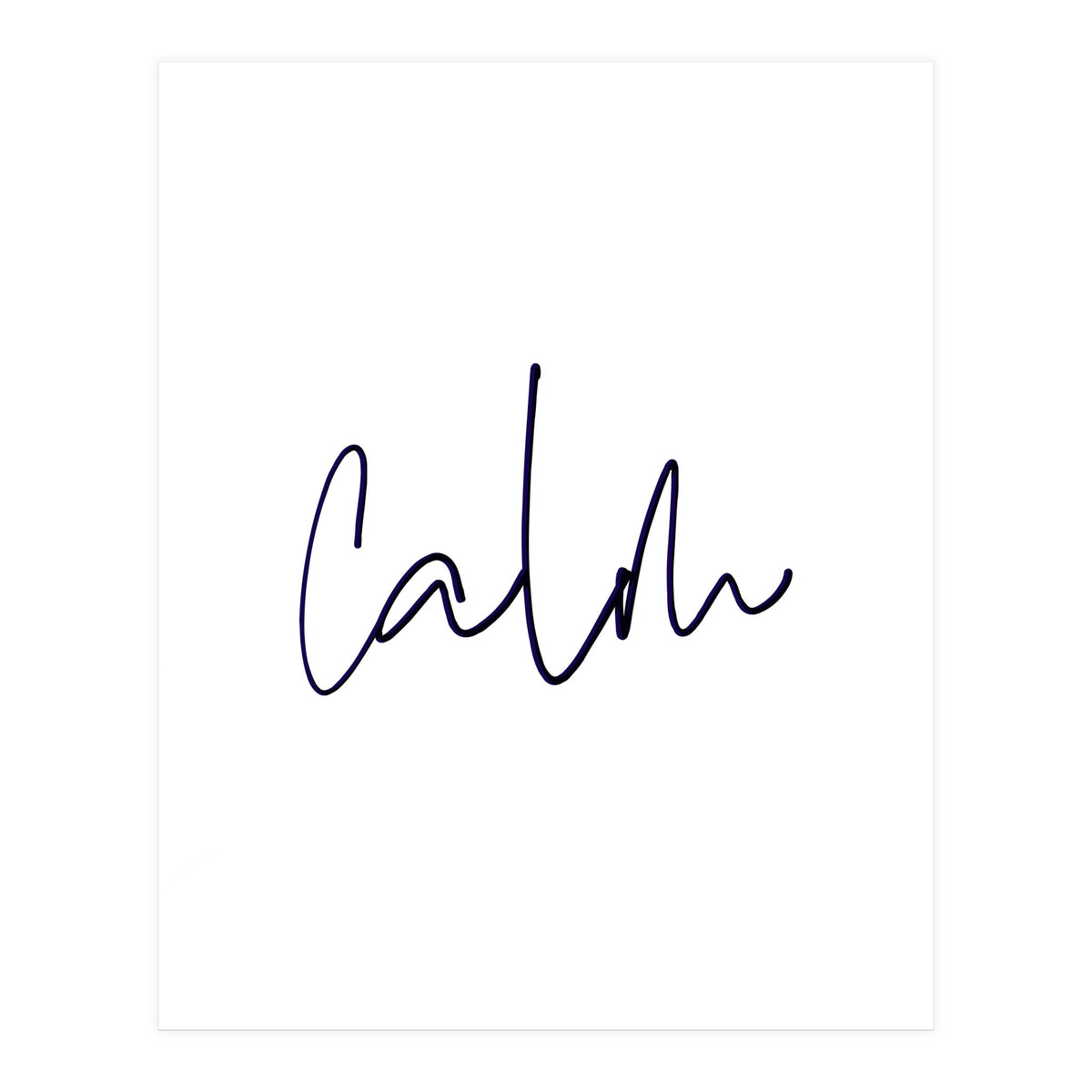 Calm (Print Only)